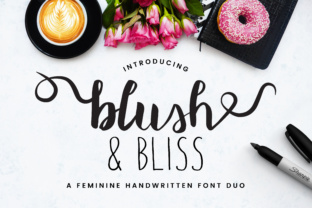 Blush Bliss Font Duo for Feminine Branding