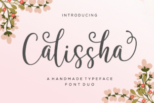 Calissha Duo: A Handmade Script Handwritten Font for Digital Branding
