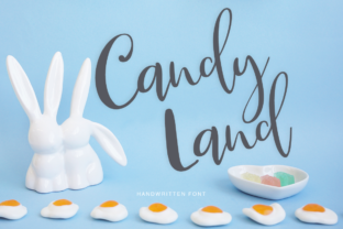 Candy Land: A Fresh Handmade Script Font for Designers