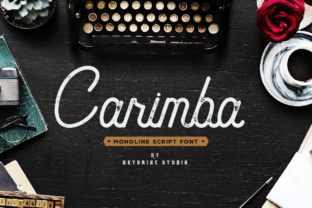 Carimba: A Vintage-Inspired Script Handwritten Font for Makers