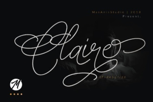 Claire Script: An Elegant Modern Typeface for Brand Identity