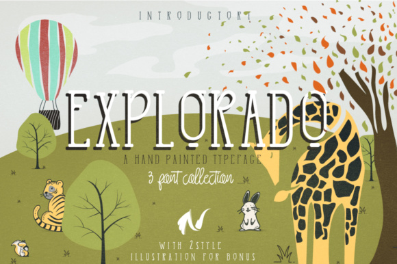 Explorado: A Whimsical Script Handwritten Font for Editorial Charm