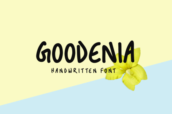 Goodenia: A Fresh Script Handwritten Font for Real Branding