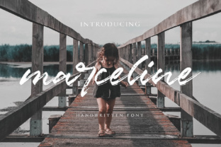 Marceline: A Fun and Relaxed Hand-Brushed Font for Summer Craft Projects