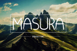 Masura Brush Font for Hand-Painted Branding