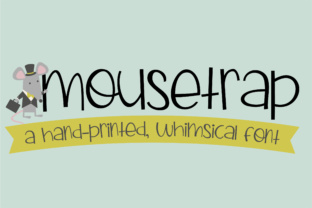 Mousetrap: A Youthful Script Handwritten Font for Digital Brands