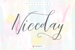 Niceday Script Font for Feminine Handmade Branding
