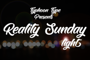 Reality Sunday Light Font for Warm, Trustworthy Branding