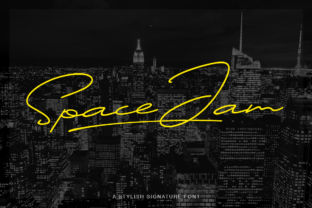 Space Jam: A Fresh Handmade Calligraphy Font for Scroll-Stopping Branding