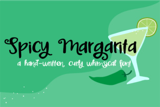 Spicy Margarita: A Whimsical Script Handwritten Font Worth Downloading