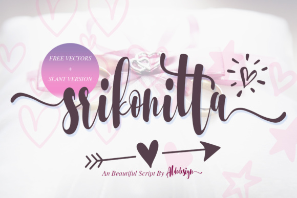 Srikonitta Font for Romantic, Trustworthy Branding