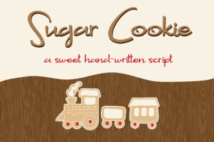 Sugar Cookie Font: Retro Script Handwritten Typeface for Scroll-Stopping Branding