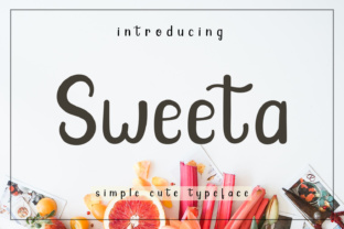 Sweeta: A Cutesy Script Handwritten Font for Editorial Charm
