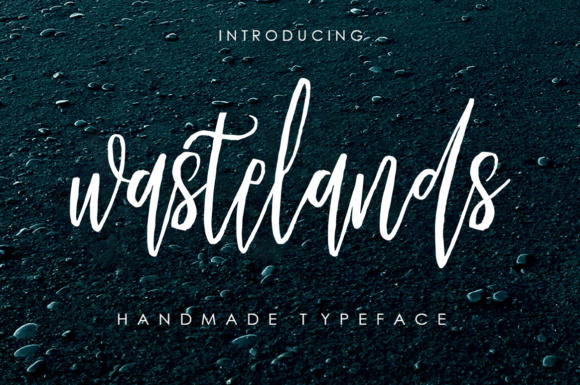 Wastelands: A Tall Condensed Script Font for Modern Web Design