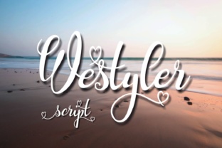 Westyler: A Refined Script Handwritten Font for Real Design Work