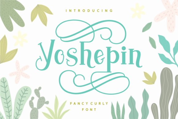 Yoshephin: A Luxurious Script Handwritten Font for Digital Design
